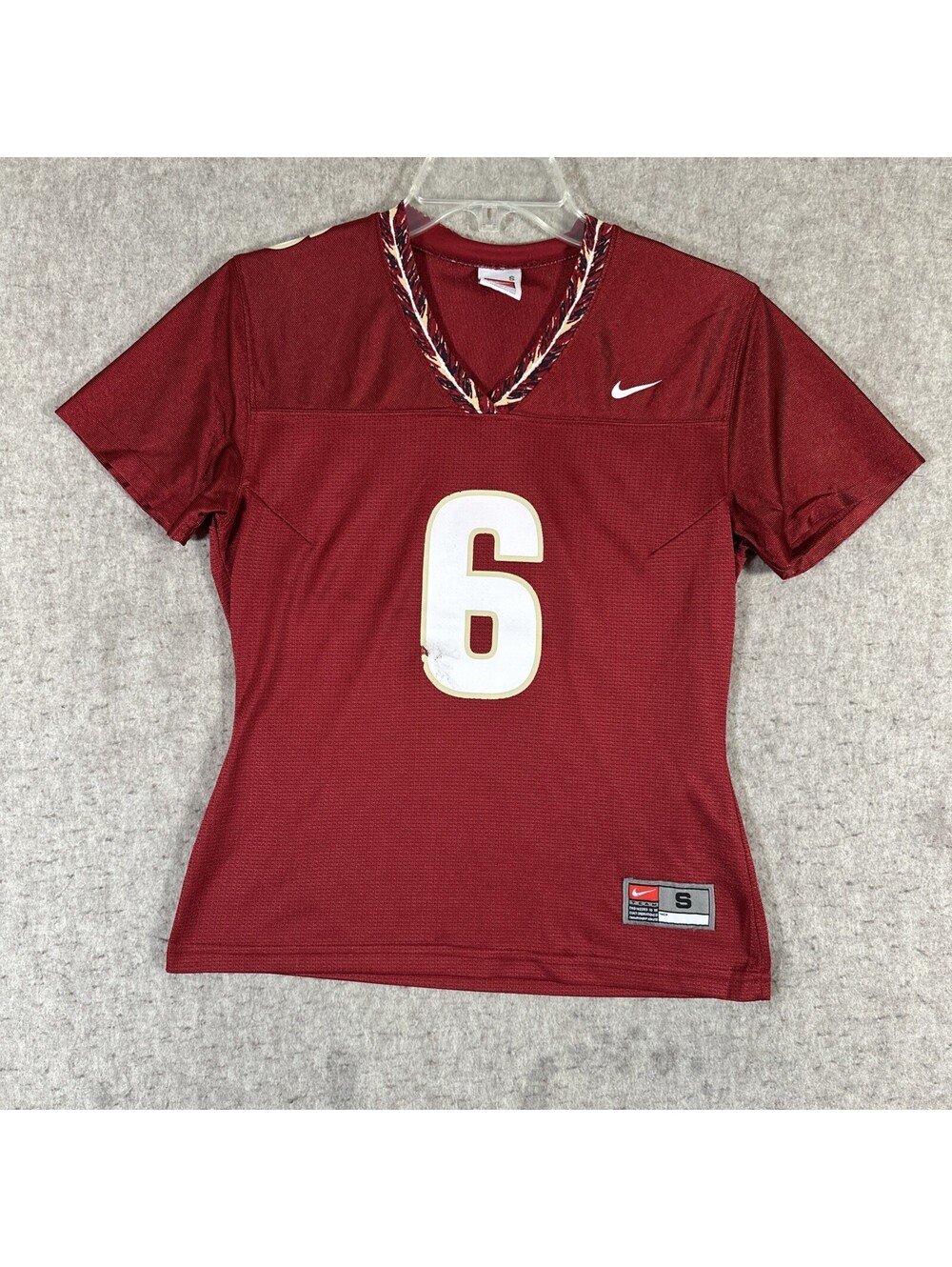 Vintage Nike Team Florida State Seminoles Football Jersey Womens Small? FSU #6